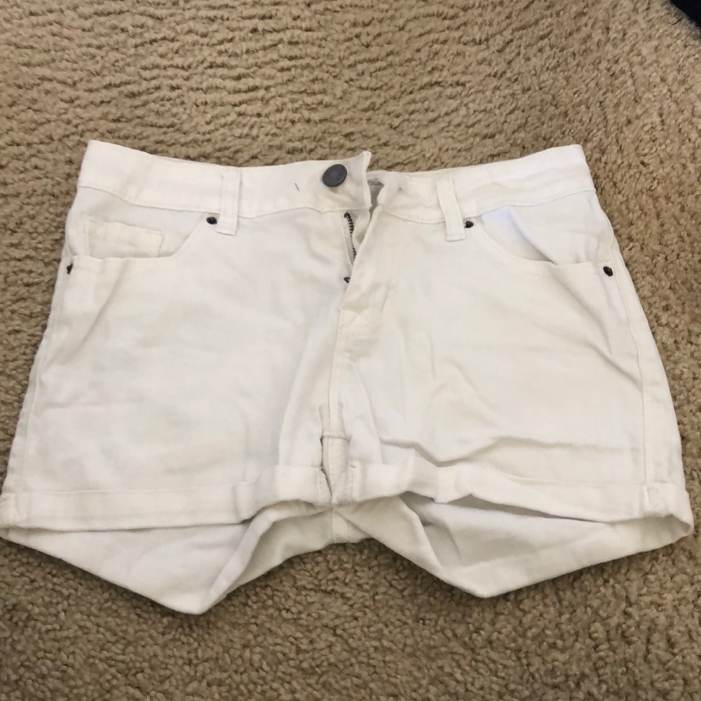 White BDG shorts